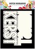Card art tekst kerst A5 p/st