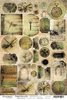 Cardboard die cuts Faded Memories A4 p/vel