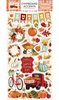 Chipboard Accents Fall Break 15x30cm p/set