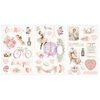 Chipboard Love Story 12x20cm p/set Stickers