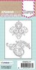 Clear stamp nr.177 Basic A7 p/2st ornament 