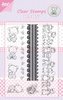 Clear stamp baby beren A6 p/st