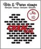 Clear stamp nr.10 Stones p/st Bits&amp;Pieces
