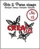Clear stamp nr.13 Butterfly p/st Bits&amp;Pieces 