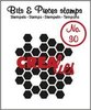 Clear stamp nr.30 honeycomb p/st Bits&amp;Pieces 