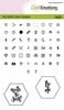 Clear stamp tekens 5mm A6 p/st Bullet Journal 