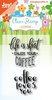 Clear stamp Coffee Enjoy a7 p/st
