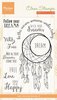 Clear stamp Dreamcatcher sentiments p/st