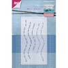 Clear stamp Mery&#039;s golf tekst p/st