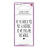 Clear stamp Mother p/st