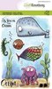 Clear stamp Ocean 2 octopus as free as the ocean A6 p/st