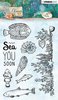 Clear stamp nr.369 Ocean View A6 p/st sea you soon