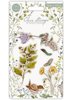 Clear stamp rups vogeltje Wildflower Meadow A6 p/st