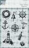 Clear stamp seashore p/st