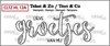 Clear stamp groetjes p/st Tekst&amp;Zo 