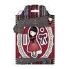 Rubber stamp The black star p/st