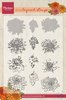 Clear stamp Tiny`s Chrysant layering p/st