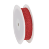 Lint rood 25mm crispy p/20mtr opengewerkt