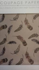 Decoupage papier veren klein 35x40cm 3/vel