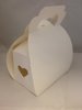 Doos met hart 9.5x6x6.5cm p/5st wit