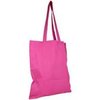 Draagtas roze katoen 42x38cm p/5st