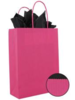 Draagtas 18x7x21cm fuchsia p/50st papier gedraaid 