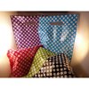 Draagtas assorti kleuren 38x4x44cm p/50st plastic stip 