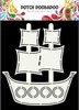 Dutch Card piratenschip A5 p/st