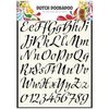 Dutch Stencil art alfabet3 A4 p/st