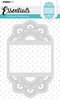Stans embossing Essentials nr.278 2 zijden bewerkt  p/st