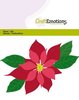 Stans kerstster / Poinsettia card p/st
