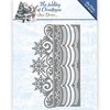 Stans The feeling of Christmas Ice crystal border p/st