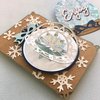 Stans thinlits Christmas Ornament Flip and Fold Katelyn p/6st