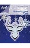 Stans winter wishes Hertenkop voorzijde p/st