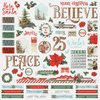 Cardstock Christmas country 30.5x30.5cm p/vel