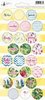 Stickers Let&#039;s flamingle Party vel nr.2 10.5x23cm p/vel