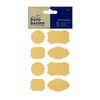 Stickers kraft 5x3.5cm p/32st