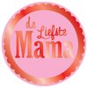 Sticker roze de liefste mama 3.5cm p/20st rood