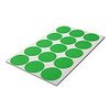 Stickers groen 32mm p/480st op vel