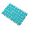 Stickers blauw 19mm p/1280st op vel