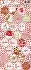 Sticker vel Cosy Rosy nr.3 10.5x23cm p/vel