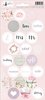 Sticker vel Love in Bloom nr.3 10.5x23cm p/vel