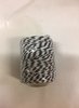 Touw zwart 1.5mm p/50mtr bakery twine 