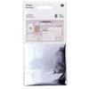 Transferfolie 9x15cm zilver p/6vel