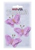 Vlinder Lavendel 35x60mm p/3st