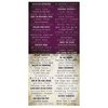 Word Stickers Garden Party 15x30cm p/set