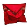 Zakken rood 35x50cm p/50st gemetaliseerd