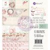 Paper pad 15x15cm Santa baby p/30vel