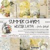Paper pad 20.3x20.3cm Summer Charm p/15vel