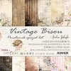 Paper pad 20.3x20.3cm Vintage Bisou p/15vel
